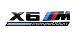 Эмблема BMW X6M Competition
