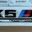 Эмблема BMW X6M Competition