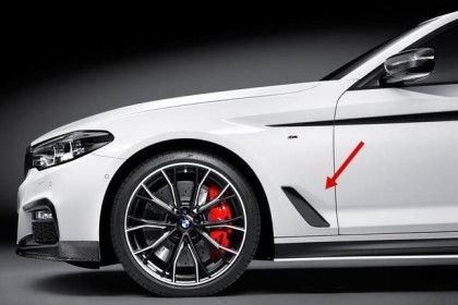 Накладка воздуховода крыла для BMW 5 G30 G31 G38 ( Правая Сторона )