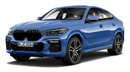 Решетка радиатора черная BMW X6 G06 Shadow Line 