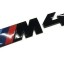 Черная эмблема BMW M4