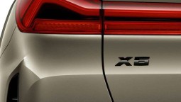Эмблема BMW X6 черного цвета