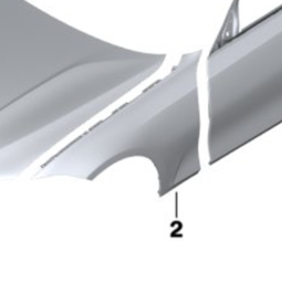 Крыло правое переднее BMW 3 G20 / G21