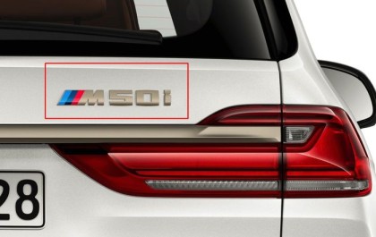 Эмблема BMW M50i X5 G05 / X7 G07 